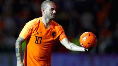 Netherlands' Star Mid-Fielder Wesley Sneijder Bids Adieu to Football