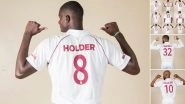 Cricket West Indies Reveals Jersey Numbers of Players Ahead of First Test Against India (See Photos)