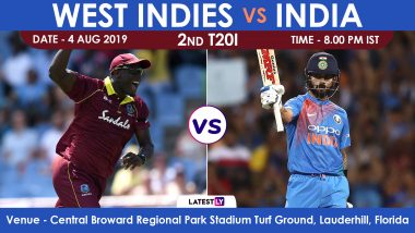 India vs West Indies 2nd T20I 2019 Match Preview, Likely Playing XI: IND Eye Series Win, WI Look to Stay Alive