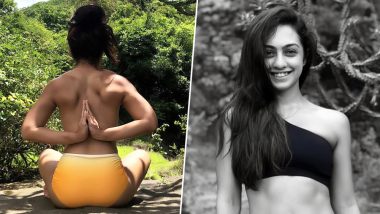 Abigail Pande Performs Nude Yoga, Thanks Aashka Goradia For Inspiring Her!