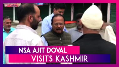 Jammu & Kashmir: NSA Ajit Doval Interacts With Locals On The Street, Shares Meal