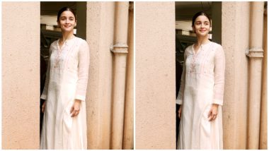 Alia Bhatt Looks Pristine and Pretty Even Standing Next to a Sewage Pipe (See Pics)