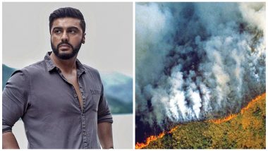 Amazon Rainforest Fires: Arjun Kapoor Tweets about the Calamity to Bring It to His Followers’ Attention, Says ‘It’s Scary’