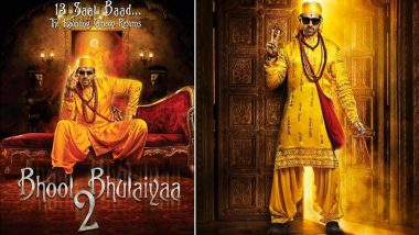 Bhool Bhulaiyaa 2 Motion Poster: Kartik Aaryan As The Ghost-Hunter Resembles Akshay Kumar Completely In The First Look! (Watch Video)