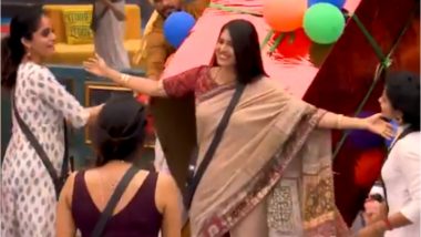 Bigg Boss Tamil 3: Kasthuri Shankar Enters the House as Wild Card and the Tensions Are Already Higher (Watch Video)