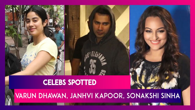 Celebs Spotted: Varun Dhawan, Janhvi Kapoor, John Abraham, Allu Arjun & Others Seen In The City