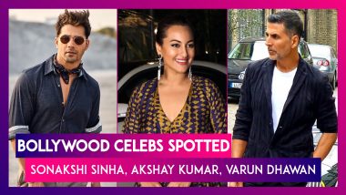 Bollywood Celebs Spotted: Varun Dhawan, Akshay Kumar, Sonakshi Sinha, Vidya Balan & Others