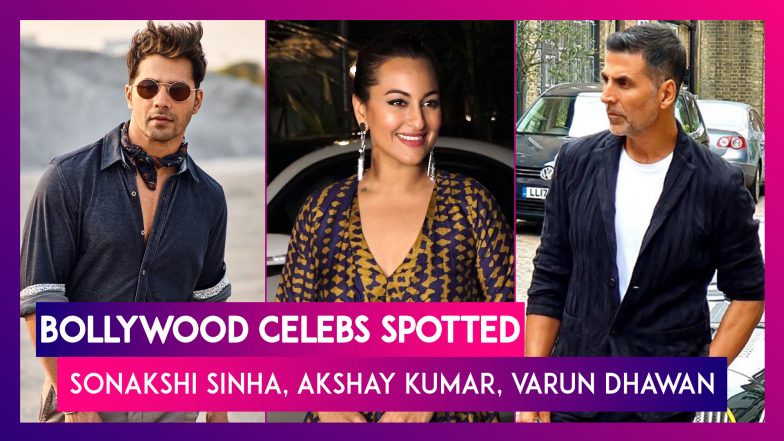 Bollywood Celebs Spotted: Varun Dhawan, Akshay Kumar, Sonakshi Sinha, Vidya Balan & Others