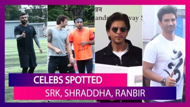 Celebs Spotted: SRK, Ranbir Kapoor, Arjun Kapoor, Shraddha Kapoor & Others Seen In The City