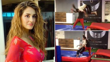 Hottie Disha Patani Has Finally Mastered The FRONT-FLIP And It’s Super Impressive! Watch Video