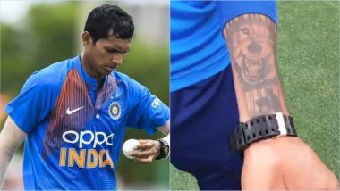 Navdeep Saini’s Wolf Tattoo Has an Interesting Story Behind It and Is Linked to the Indian Cricketer’s Childhood