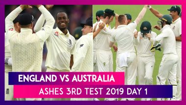 England vs Australia, Ashes 3rd Test 2019 Day 1: Jofra Archer's Fifer Rattles Aussie Batting Lineup