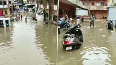 Gujarat Rains: Heavy Showers Lead to Flash Floods in Vadodara, IMD Predicts More Rainfall in Coming Days