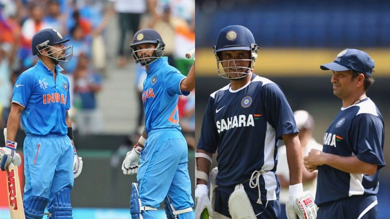 Happy Friendship Day 2019: Virat Kohli-Shikhar Dhawan to Sachin Tendulkar-Sourav Ganguly, 6 All-Time BFFs in Indian Cricket Team's Dressing Room!