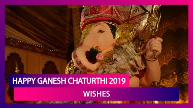 Ganesh Chaturthi 2019: Messages in Hindi, WhatsApp Greetings, SMS, Quotes to Wish During Ganeshotsav