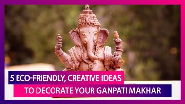 Ganesh Chaturthi 2019: 5 Eco Friendly, Creative Ideas To Decorate Your Ganpati Makhar At Home
