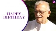 Gulzar Birthday Special: 20 Beautiful Songs That Possess the Magic Flowing From the Maestro&rsquo;s Penmanship! Watch Videos
