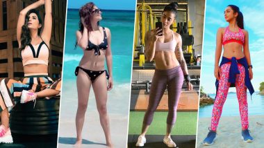 Fit India Movement: Hina Khan, Abigail Pande, Drashti Dhami, Bani J, Here Are Some Of Tinsel Town's Fittest Celebs! (Watch Videos)