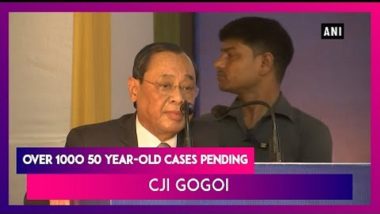 CJI Gogoi Highlights Issue Of Case Pendency: Over 1,000 Pending Cases In Court For Last 50 Years