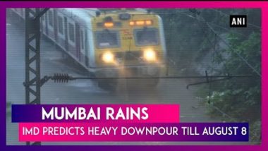 Mumbai Rains: Train Services Resume, IMD Predicts Heavy Downpour In The State Till August 8