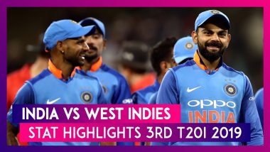 India vs West Indies, 3rd T20I: Virat Kohli & Men Register Comprehensive 7 –Wicket Win; Seal the Series by 3-0