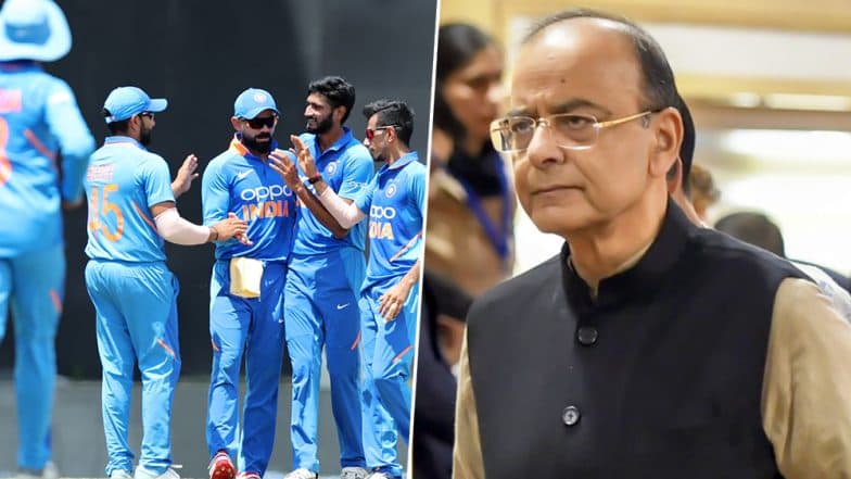 Arun Jaitley Dies: Virat Kohli-Led Indian Team to Wear Black Armbands on Day 3 of IND vs WI Test Match to Condole Ex-DDCA Chief's Demise Arun Jaitley Dies: Virat Kohli-Led Indian Team to Wear Black Armbands on Day 3 of IND vs WI Test Match to Condole Ex-DDCA Chief's Demise