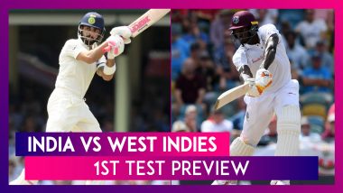 India vs West Indies 1st Test Match 2019 Preview: Virat Kohli & Co Aim to Continue Series Dominance.