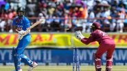 India vs West Indies Highlights 1st ODI 2019 Match: Play Abandoned Due to Heavy Rains