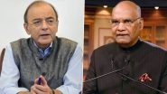 Arun Jaitley Health Update: President Ram Nath Kovind to Visit Ailing BJP Leader at AIIMS Today