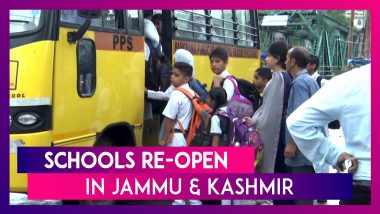 Jammu & Kashmir: Schools Re-Open In Rajouri After Abrogation Of Article 370