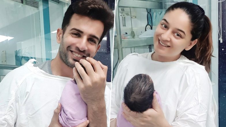 Jay Bhanushali and Mahhi Vij Share Glimpses of Baby Girl, Ask Fans To Suggest Names From ‘T’ and ‘M’!