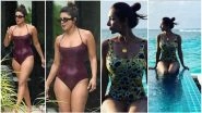 Will You Pick Priyanka Chopra's Solid Colour Monokini over Malaika Arora's Printed One? (View Pics)