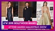 Lakme Fashion Week 2019: Karan Johar, Khushi Kapoor, And Karisma Kapoor Grace Manish Malhotra&rsquo;s Show