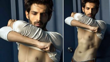 Kartik Aaryan is the Hottest 'Vegetarian Ladka' You Will See Today as He Flaunts His Perfectly Chiselled Body in This New Picture