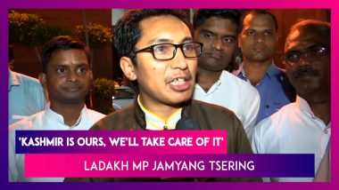 Ladakh MP Jamyang Tsering After Fiery Speech in LS: Kashmir Is Ours, We’ll Hug And Take Care Of It