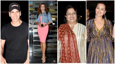 Khandaani Shafakhana Screening: Akshay Kumar, Iulia Vantur, Madhu Chopra Come Out to Support Sonakshi Sinha’s Film (See Pics)