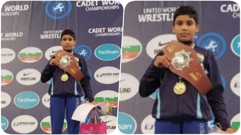 15-year-Old Wrestler Komal Wins Gold Medal in Cadet Wrestling World Championships 2019
