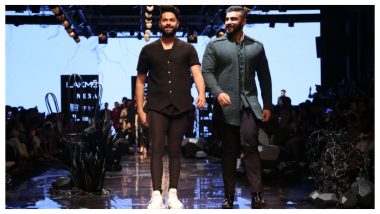 LFW Winter/Festive 2019: Arjun Kapoor Walks for BFF Kunal Rawal in a Sexy Sherwani (See Pics)