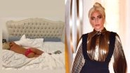 Lady Gaga Posts Topless Pic, Tired After Shooting for Her Cosmetic Brand