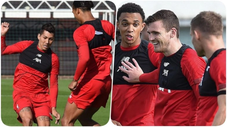 Jurgen Klopp’s Team Sweat it out in the Practice Session Ahead of Liverpool vs Norwich City, Premier League 2019 (See Pics & Video)