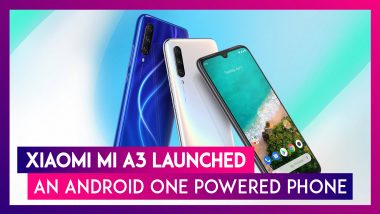 Mi A3 Launched: Xiaomi's Android One-Powered Phone Now In India