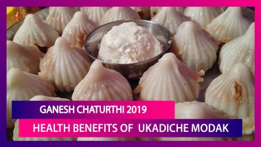 Ganesh Chaturthi 2019: Know The Health Benefits Of Consuming A Low-Calorie Ukadiche Modak