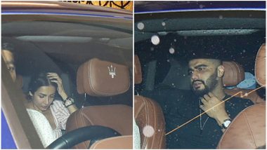 Arjun Kapoor and Malaika Arora Arrive Together to Party Hard with Their Other Industry Friends - View Pics