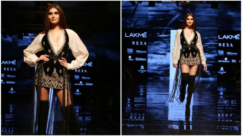 LFW Winter/Festive 2019: Tara Sutaria is a Charming Showstopper for Ritu Kumar at Lakme Fashion Week (View Pics)
