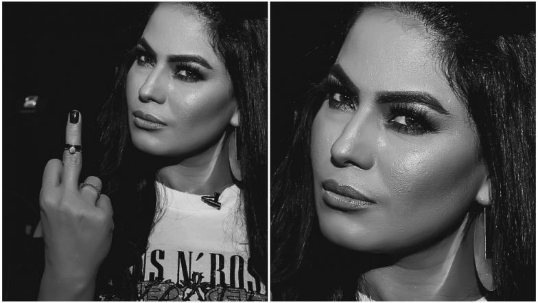 Veena Malik’s Distasteful Tweet with a Picture against the Indian Army Enrages Twitterati