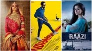 IIFA 2019: Ayushmann Khurrana's Andhadhun Leads with 13 Nominations Followed by Alia Bhatt's Raazi and Deepika Padukone's Padmaavat