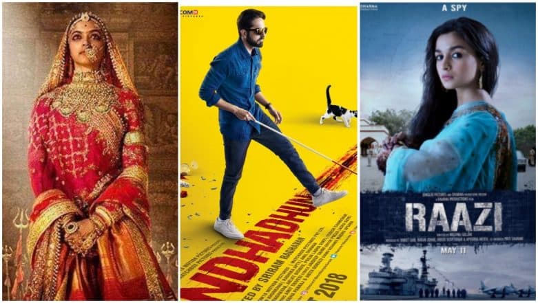 IIFA 2019: Ayushmann Khurrana's Andhadhun Leads with 13 Nominations Followed by Alia Bhatt's Raazi and Deepika Padukone's Padmaavat IIFA 2019: Ayushmann Khurrana's Andhadhun Leads with 13 Nominations Followed by Alia Bhatt's Raazi and Deepika Padukone's Padmaavat
