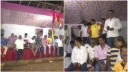 BEST Workers in Mumbai Continue Indefinite Hunger Strike Outside Wadala Depo Over Long-Pending Demands