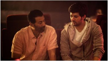 Sunny Deol and Karan Deol Ready Themselves to Promote Pal Pal Dil Ke Paas on Dance India Dance – Watch Video