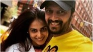 Riteish Deshmukh&rsquo;s Birthday Wish for His 'Baiko' Genelia D&rsquo;Souza Will Melt Your Hearts (View Pic)